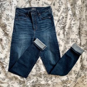 A&F High Rise Super Skinny Jeans